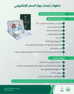إصدار جواز السفر السعودي